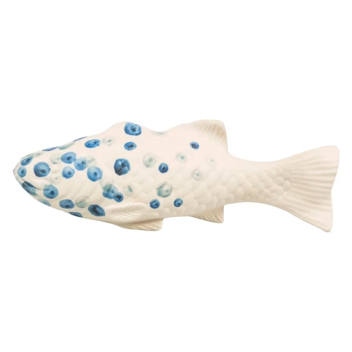 Скульптура «Пятнистая рыба» 30x9x10